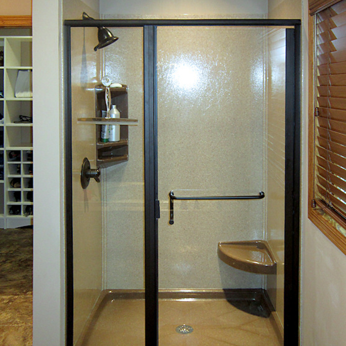 How Do You Install A Shower Door On Fiberglass Tub Glass Door Ideas