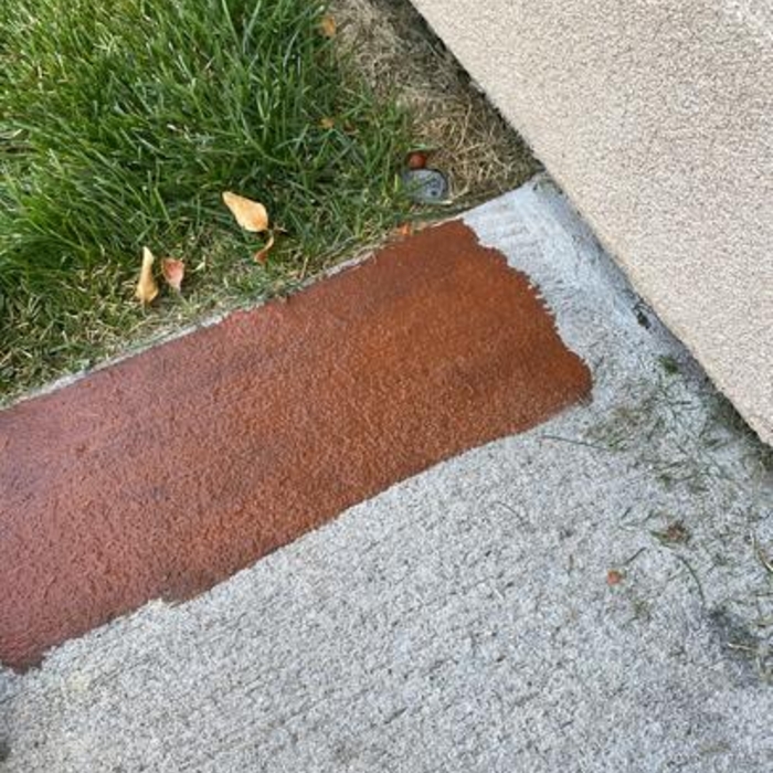 Sample of Sidewalk Stain