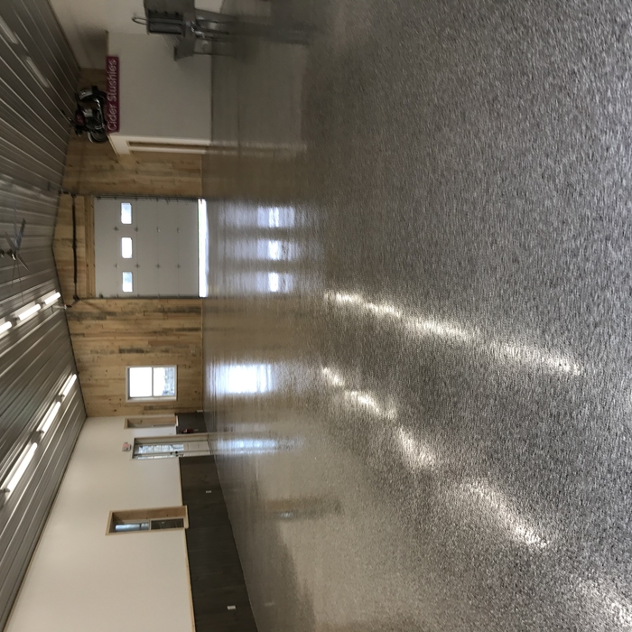 Retail event space before furniture