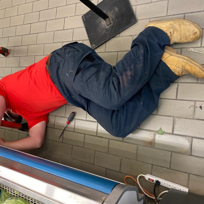 Commercial Case Installation