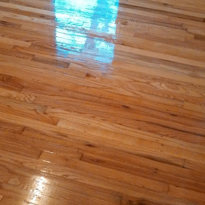  Replaced and refinished