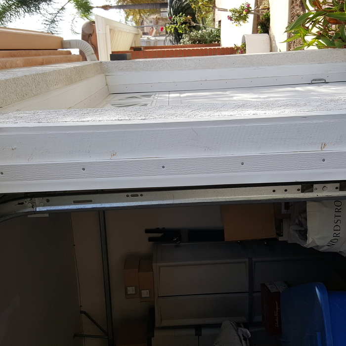 Replace garage door seals