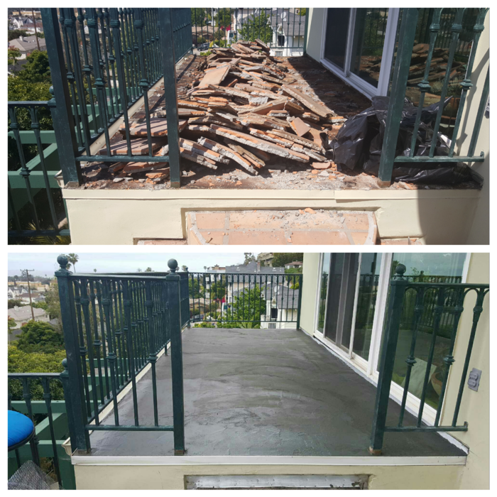 Balcony repair