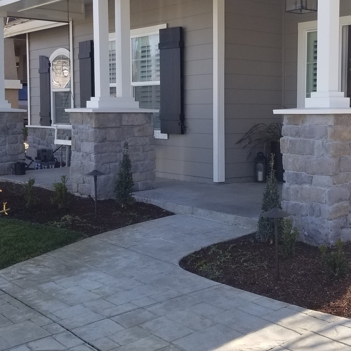 Yard relandscape