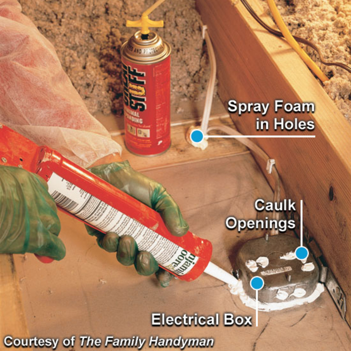 Seal Up Attic Flat
