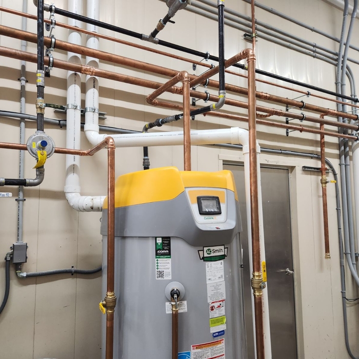WATER HEATER AND WATER PIPING