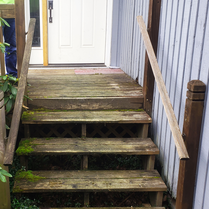 Porch steps