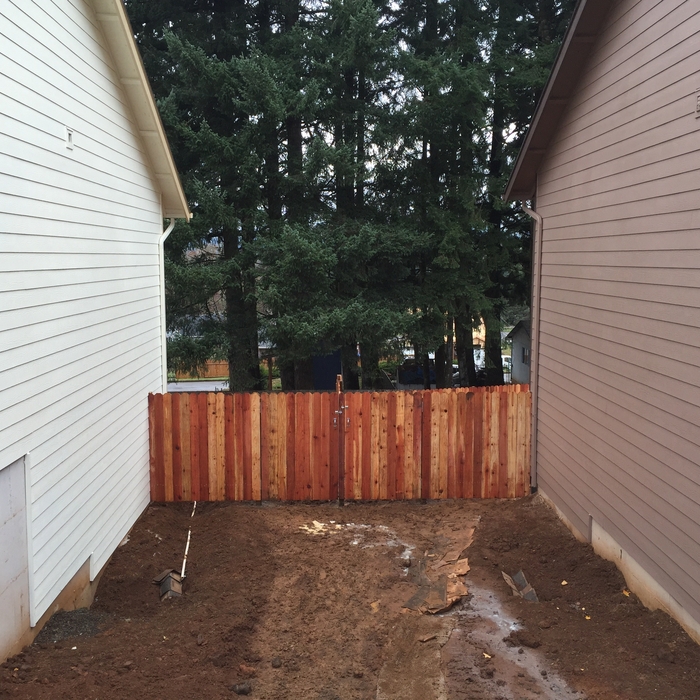 200+ ft of privacy fence