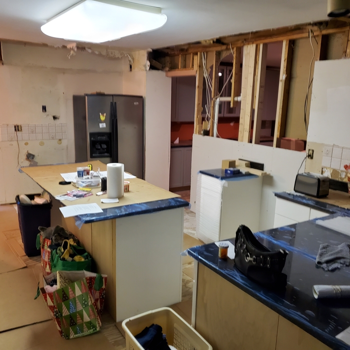 Previous Contractor Left Kitchen in Shambles