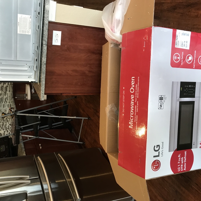 microwave install