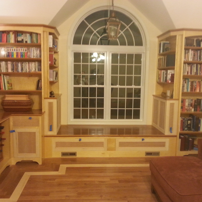 Family Room remodel and custom built-in