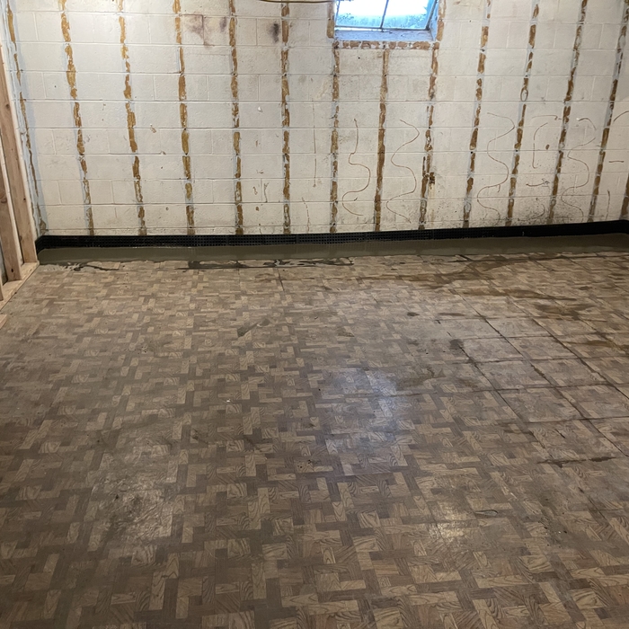 Finished concrete
