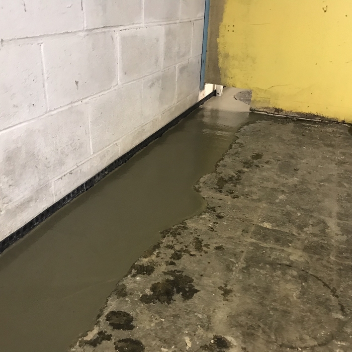 Finished concrete
