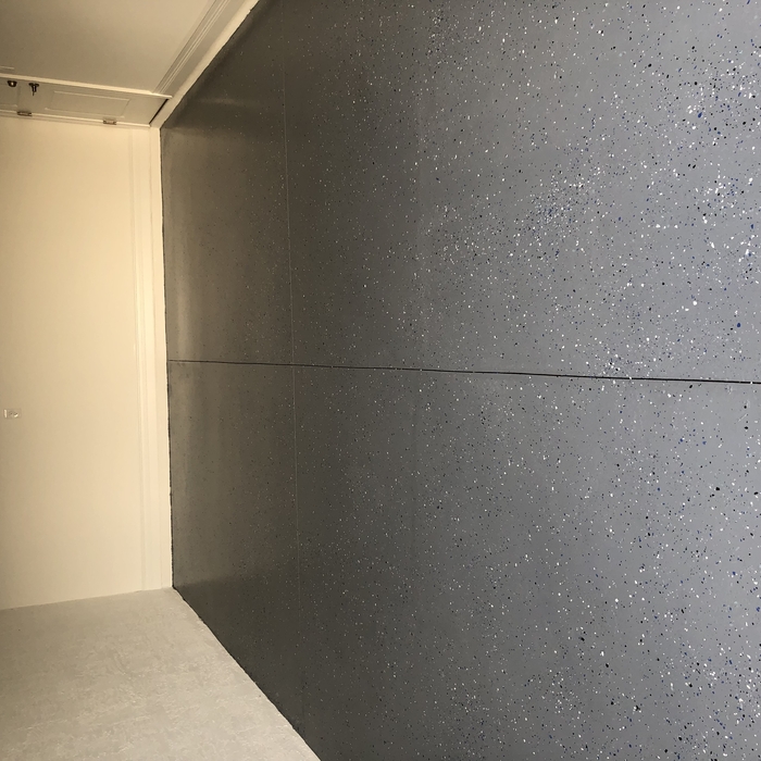 Garage floor epoxy with flakes