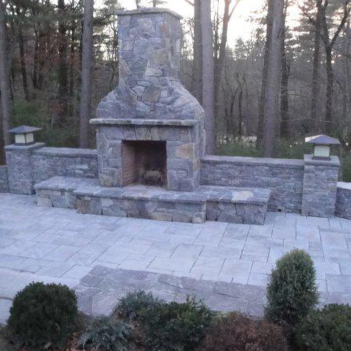 Outdoor Fireplace