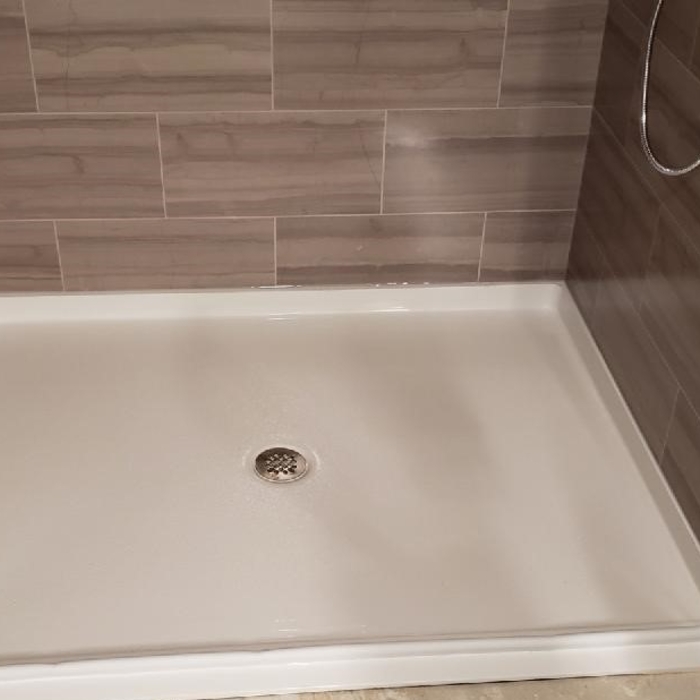 new shower