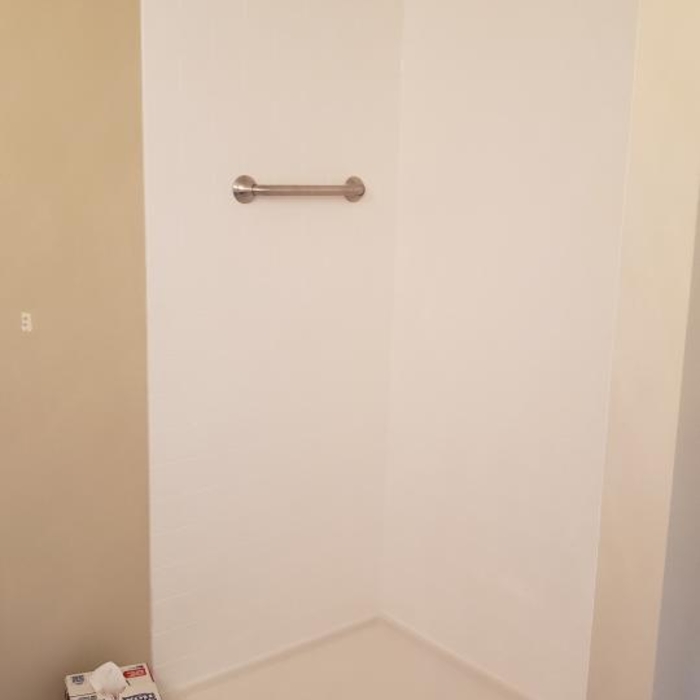 new shower