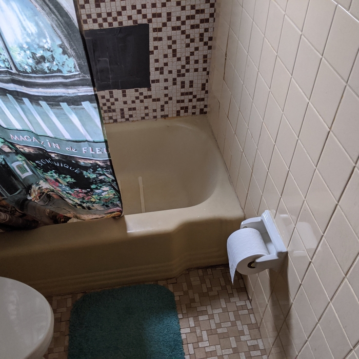new tub walls and floor