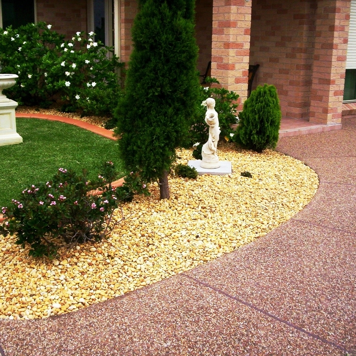Using Rock Instead of Mulch!