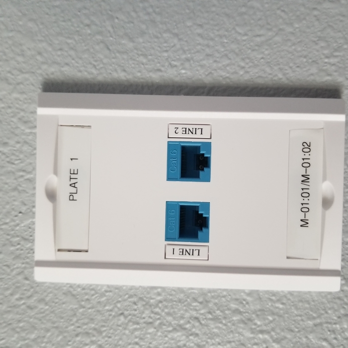 Trimmed Wallplate