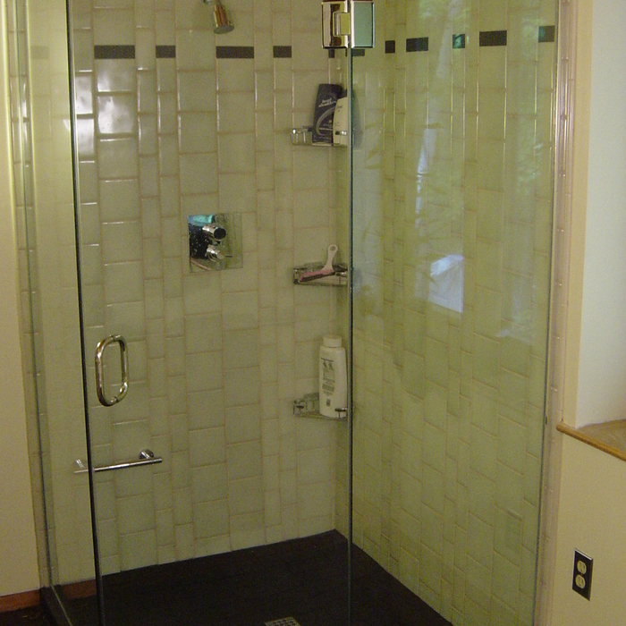 Custom Corner shower