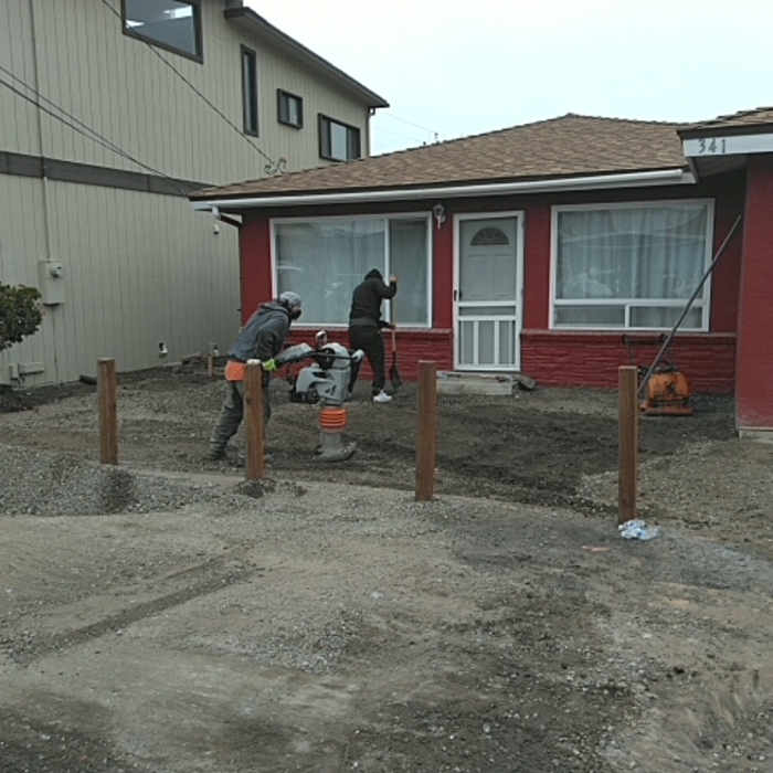 Dirt and base work