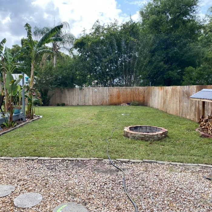 Backyard Sod Job