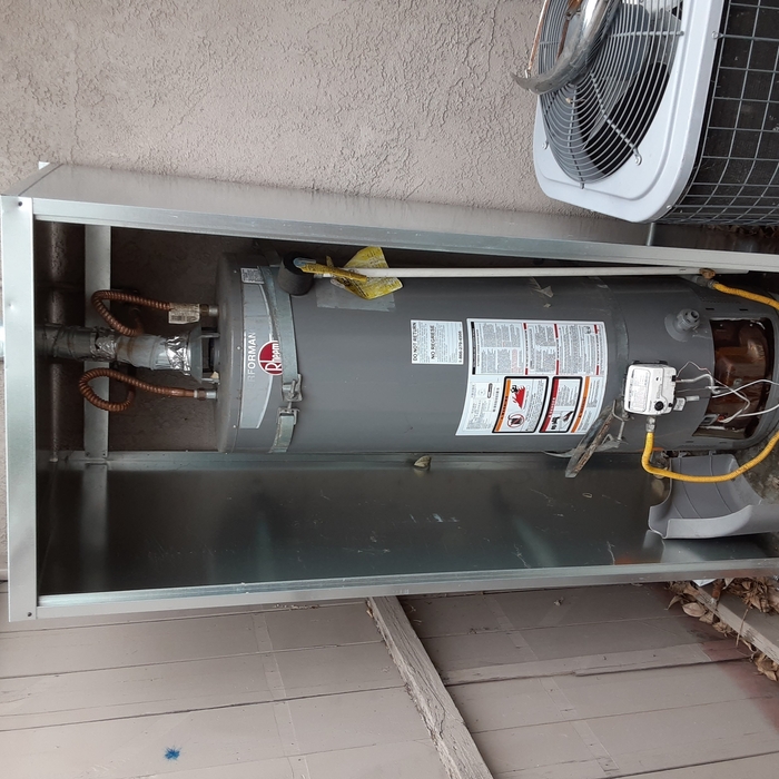 Old 40 Gallon Water Heater