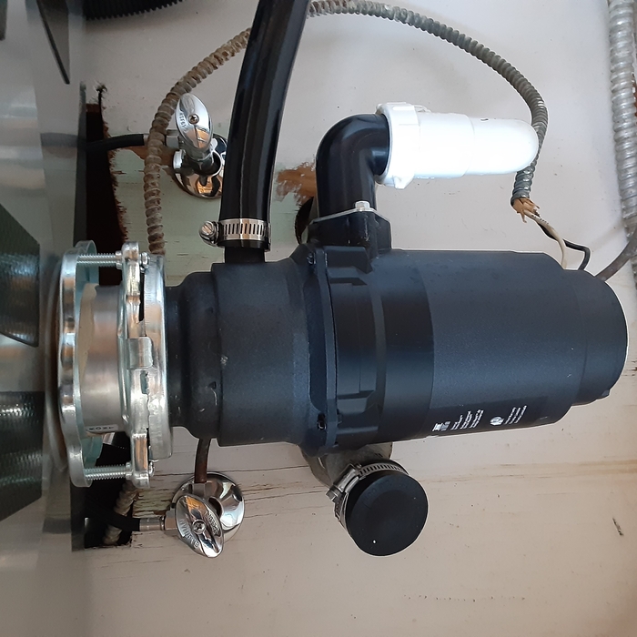 New valves and garbage disposal