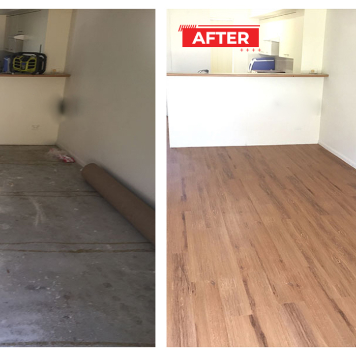 Luxury Vinyl Plank in Sandy