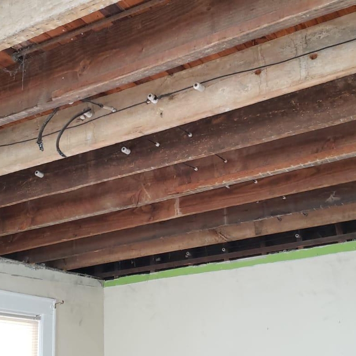 new ceiling