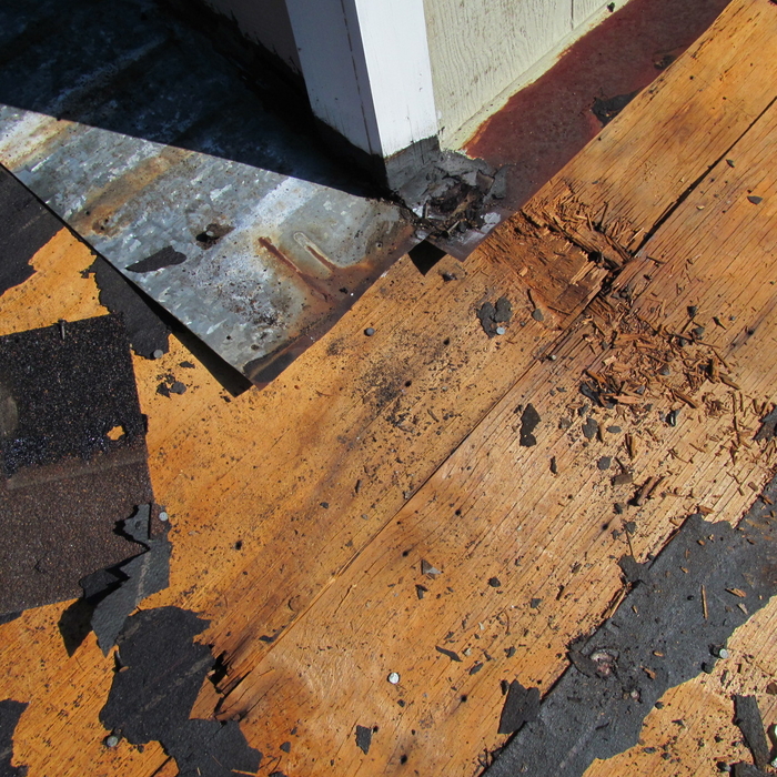 Damaged Decking