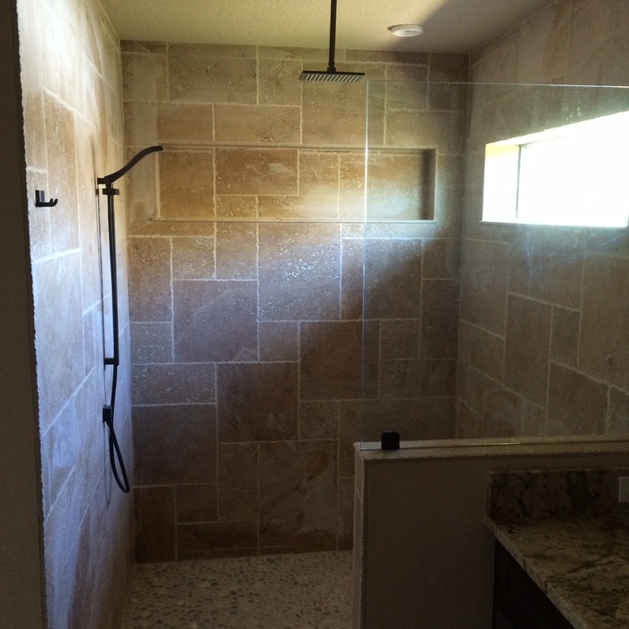 Shower tile