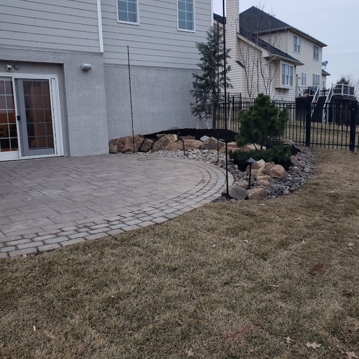 Landscape, Patio, Beer Garden Lighting, Sod