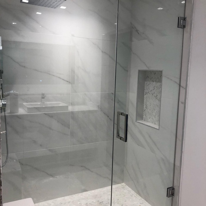 Panel with Swing Door