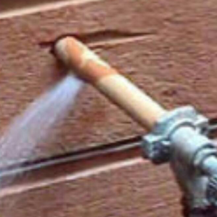 Burst Outside faucet