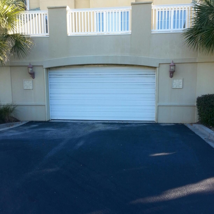 Stucco Garage