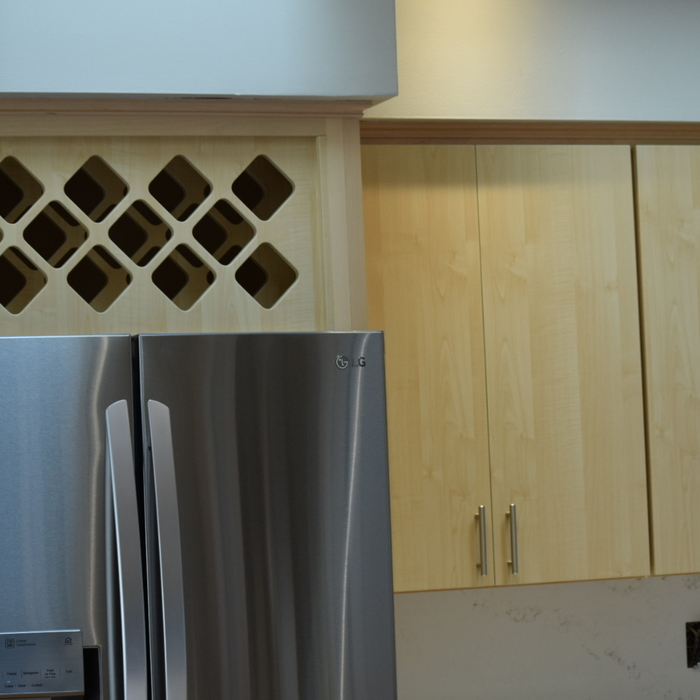 Modern Kitchen Wine Rack