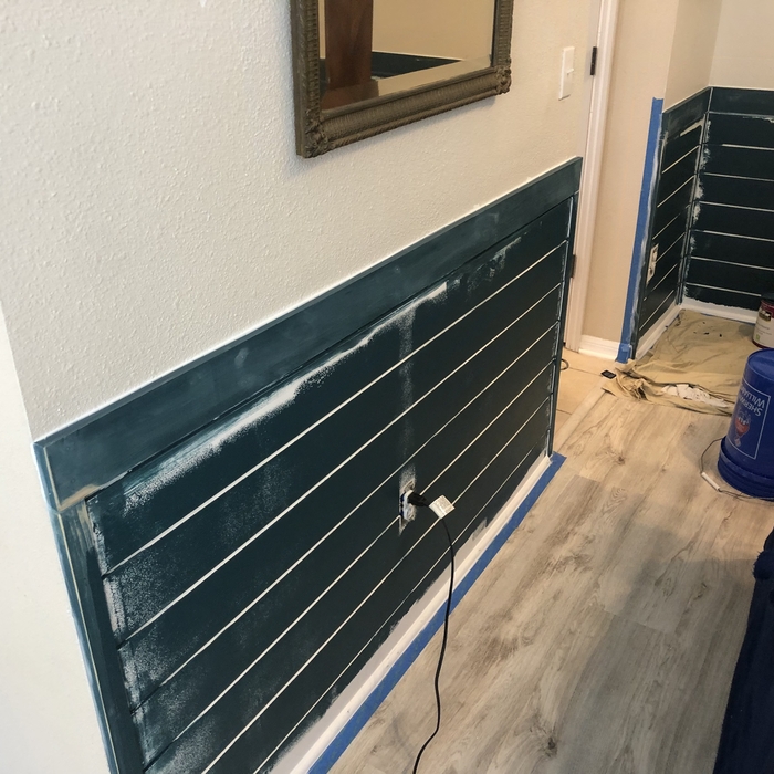 Dining room half wall