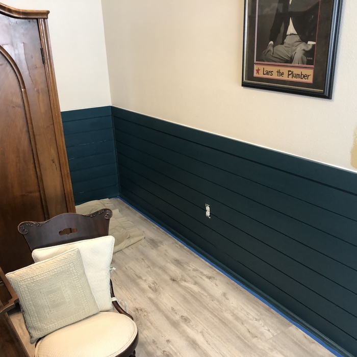 Dining room half wall