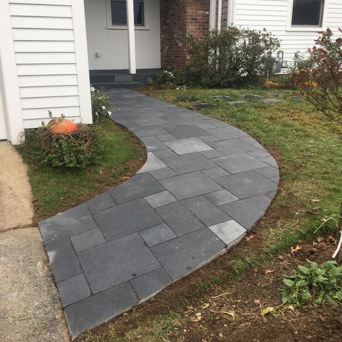 Stone Paver Walkway