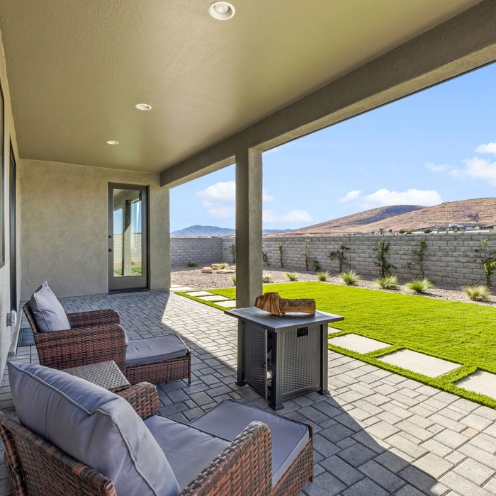 Shady Patio looking out