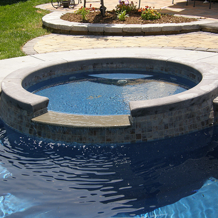gunite spa