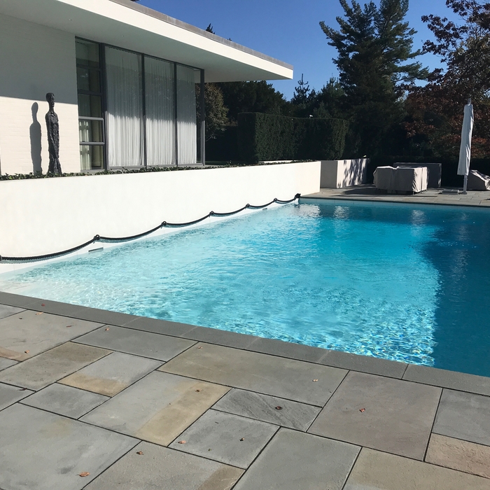 Oyster bay gunite pool