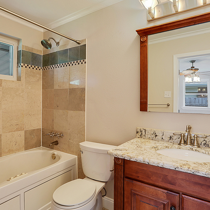 Master bath after renovation