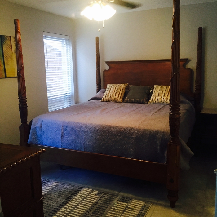 Master bedroom after renovation and design