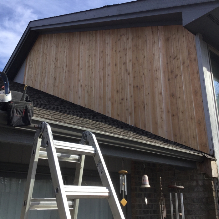 New Cedar installed