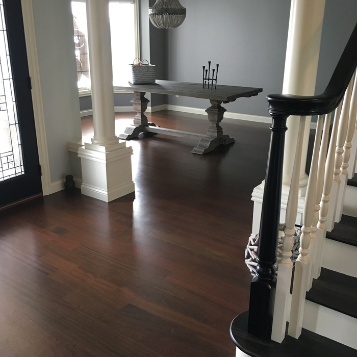 Brazilian  Cherry with custom stain
