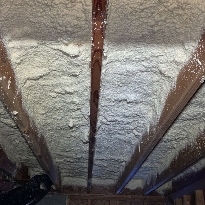 Closed Cell Spray Foam Install