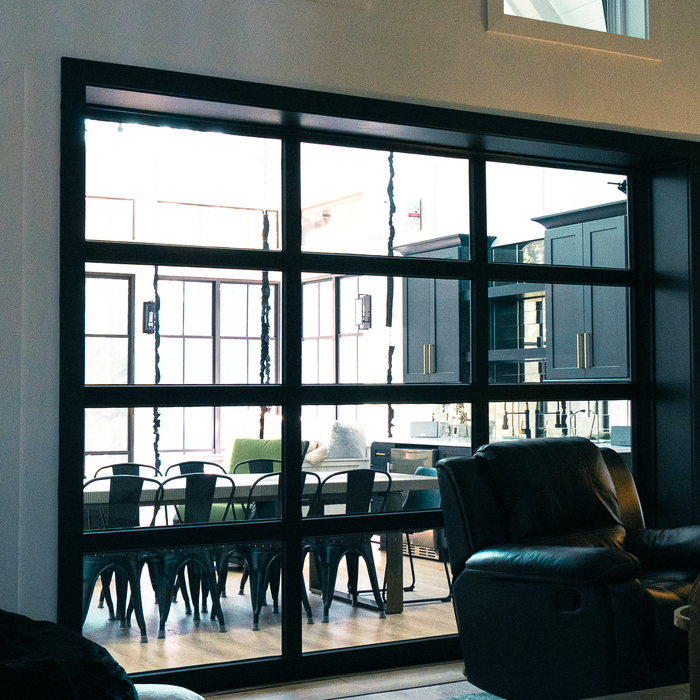 Interior Glass Garage Door